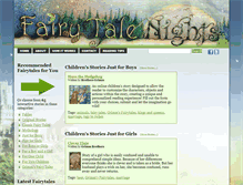 Tablet Screenshot of fairytalenights.com